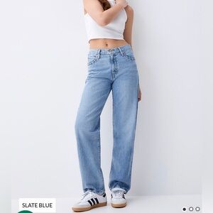 Levi's Slate Blue Women's Straight Leg Jeans